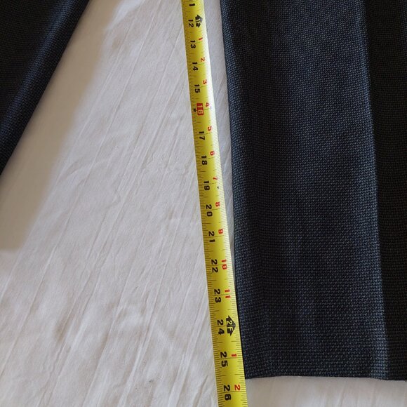 Jones New York Dark Green  Straight Leg Tweed Wool Blend Pants , Sz 8 - Picture 7 of 7